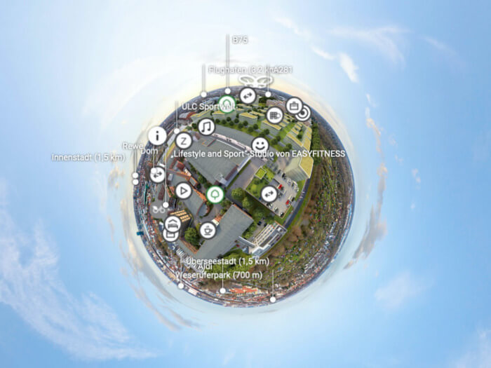 360 Grad Tour: Das TABAKQUARTIER jetzt auch virtuell entdecken!