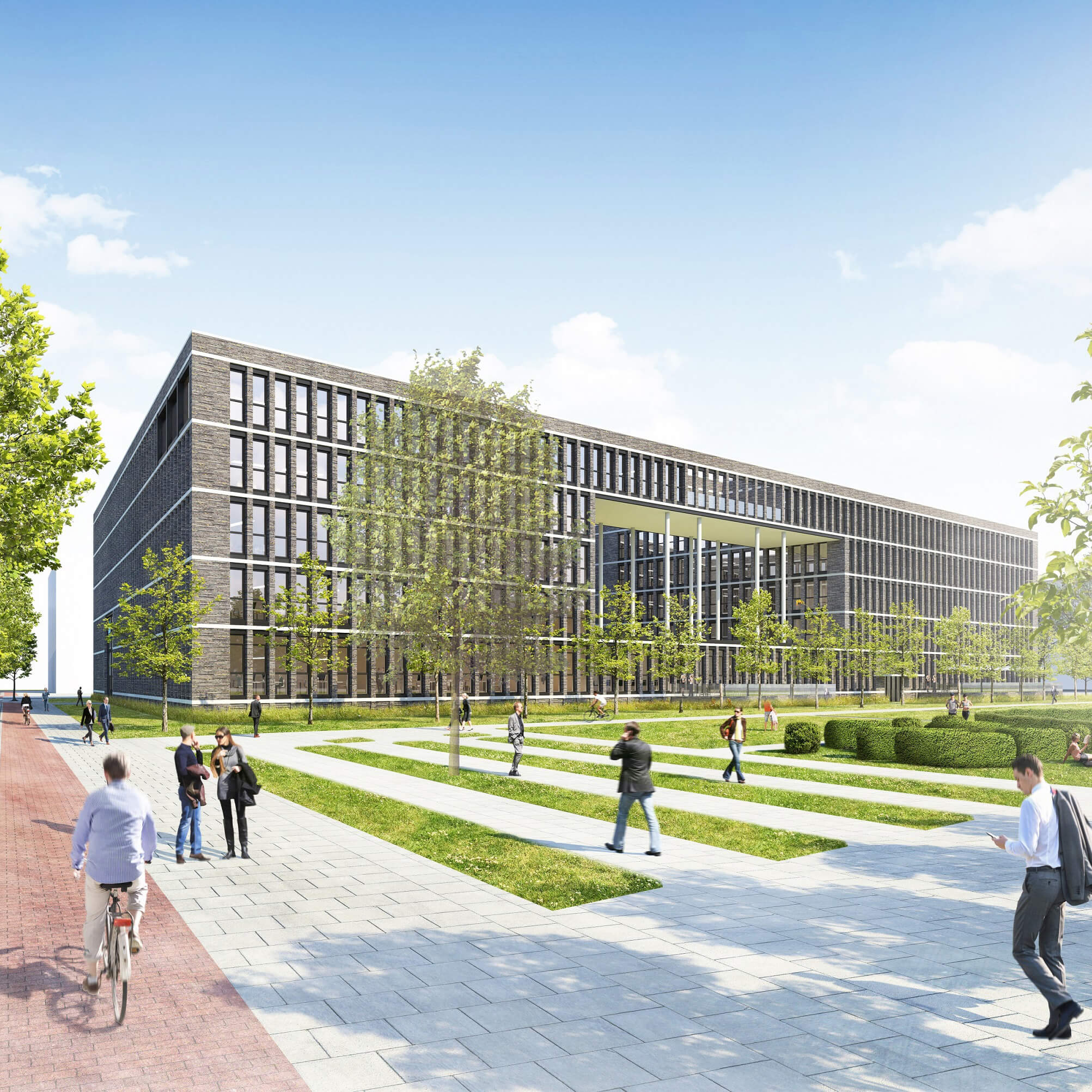 Spatenstich für „Deutsches Milchkontor“ in der AirportStadt Justus