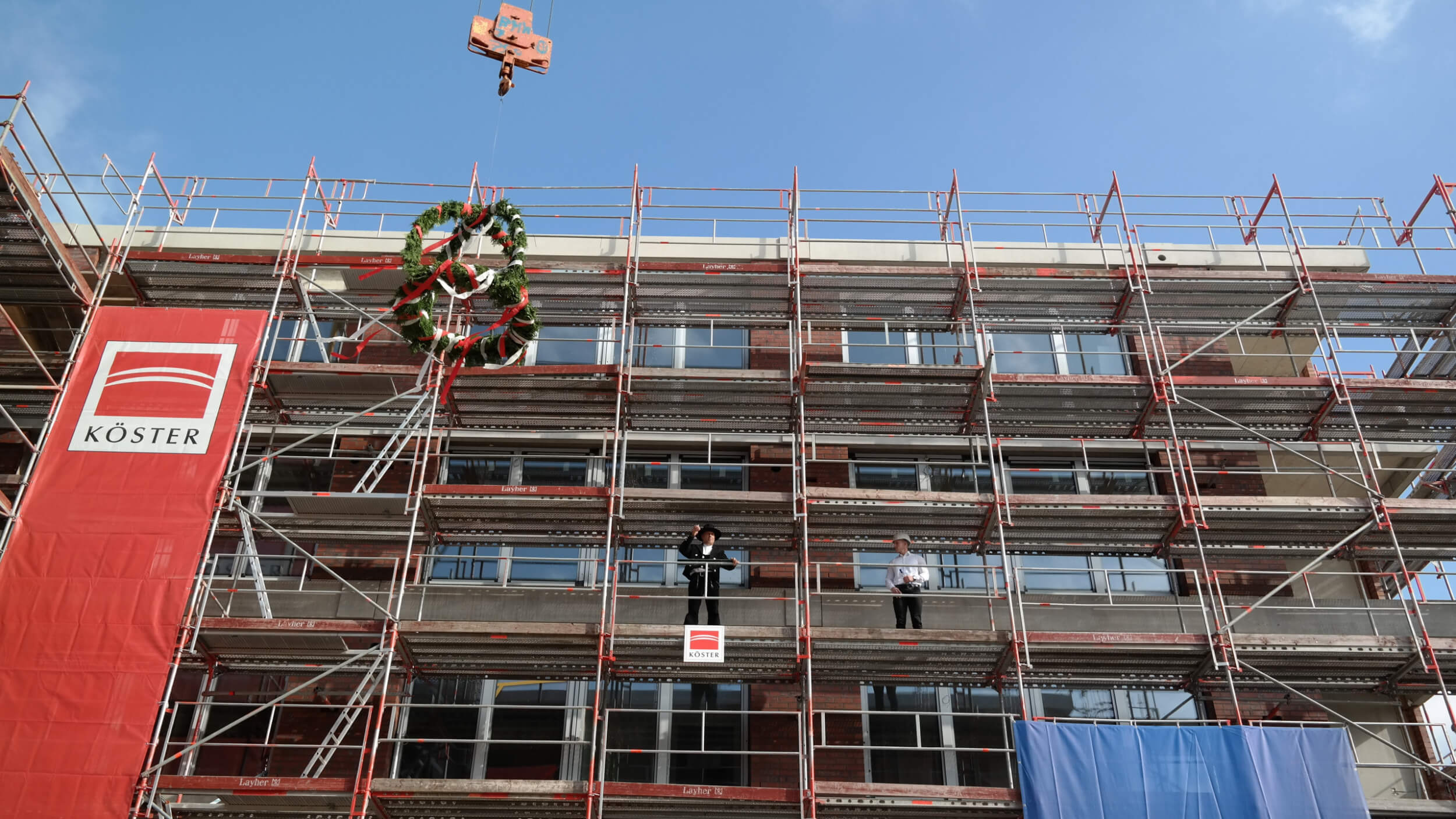 Richtfest für Bauprojekt "EuropaQuartier" in der Überseestadt Justus