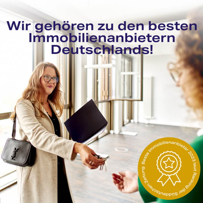 Wir gehören zu den besten Immobilienanbietern Deutschlands!