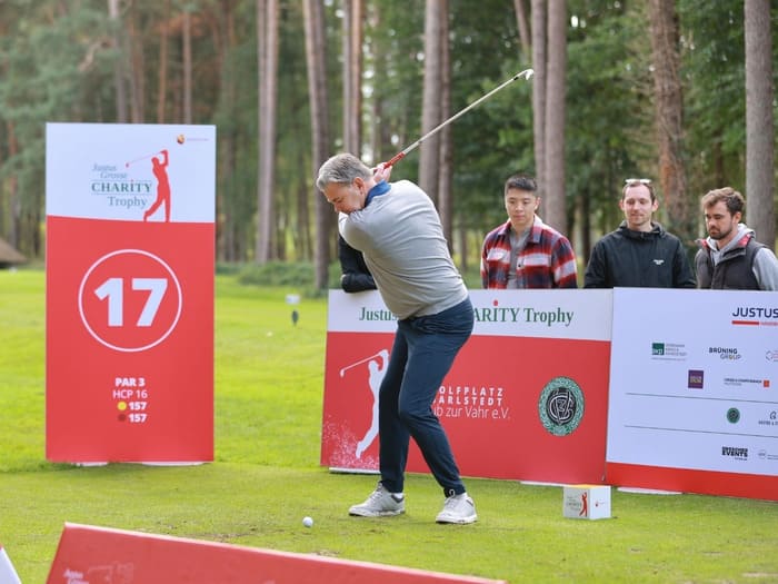 Golfen für den guten Zweck – die 8. Justus Grosse Charity Trophy!